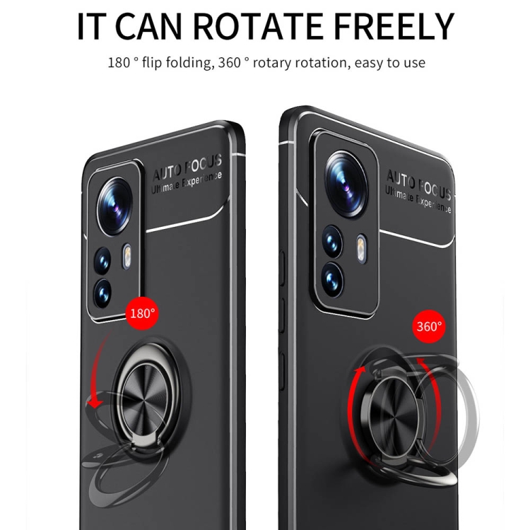  Xiaomi 12 Pro Skal Ring Svart