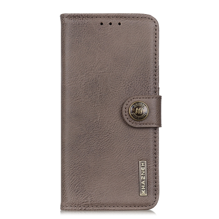 KHAZNEH KHAZNEH Xiaomi 12 Pro Fodral Läder Khaki