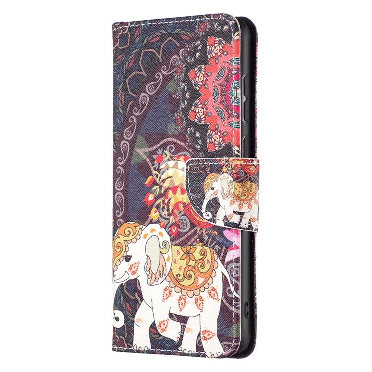  Samsung Galaxy A33 5G Fodral Med Tryck Mandala Elefant