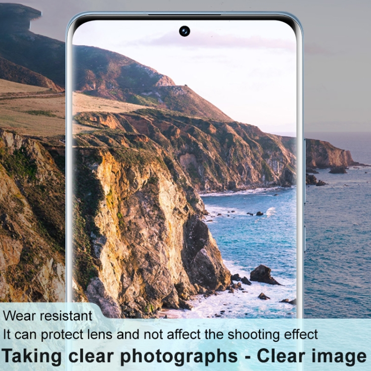 IMAK IMAK Xiaomi 12 Pro Linsskydd Härdat Glas Svart