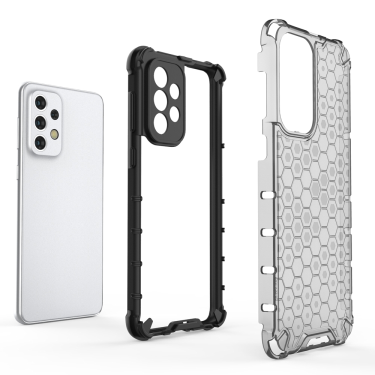 Samsung Galaxy A33 5G Skal Hybrid Honeycomb Vit