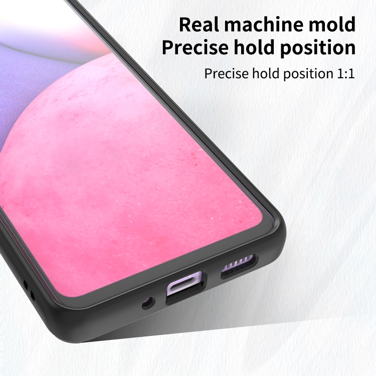  Samsung Galaxy A33 5G Skal Hybrid Ring Gul