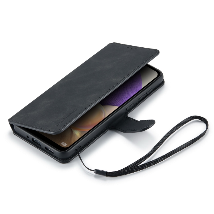 DG.MING DG.MING Samsung Galaxy A33 5G Fodral Retro Svart