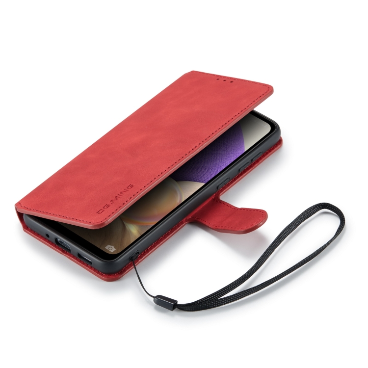 DG.MING DG.MING Samsung Galaxy A33 5G Fodral Retro Röd