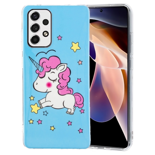  Samsung Galaxy A33 5G Skal Glow-in-dark Unicorn