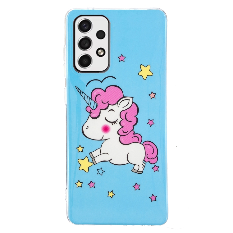  Samsung Galaxy A33 5G Skal Glow-in-dark Unicorn
