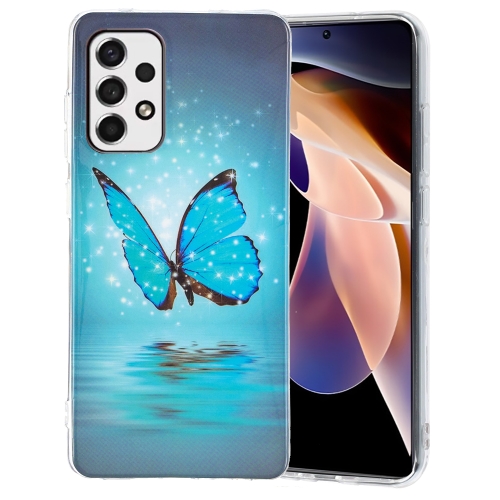 Samsung Galaxy A33 5G Skal Glow-in-dark Fjäril