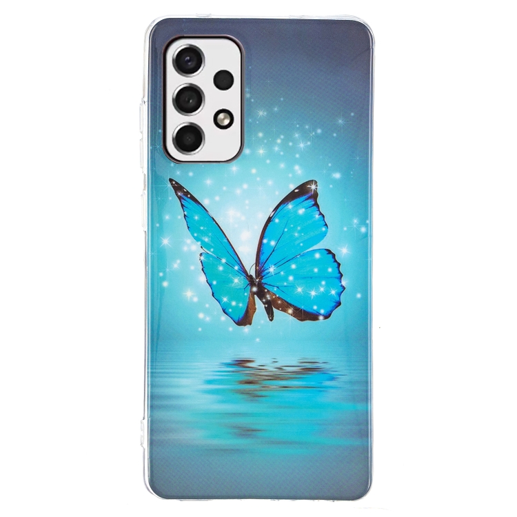  Samsung Galaxy A33 5G Skal Glow-in-dark Fjäril