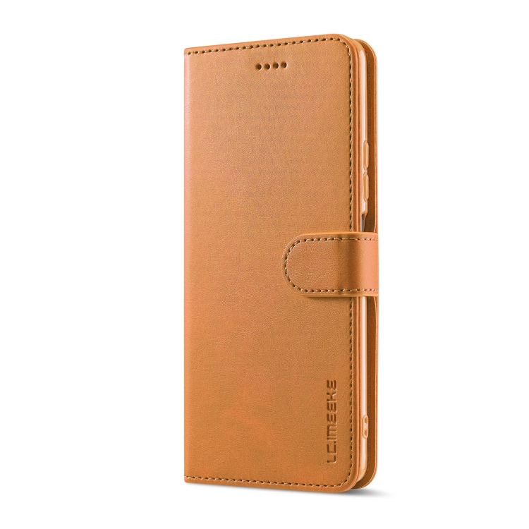 LC.IMEEKE LC.IMEEKE Xiaomi 12 Pro Fodral Läder Brun