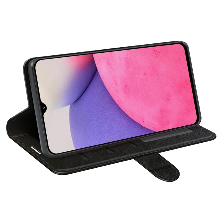  Samsung Galaxy A33 5G Fodral Läder Svart
