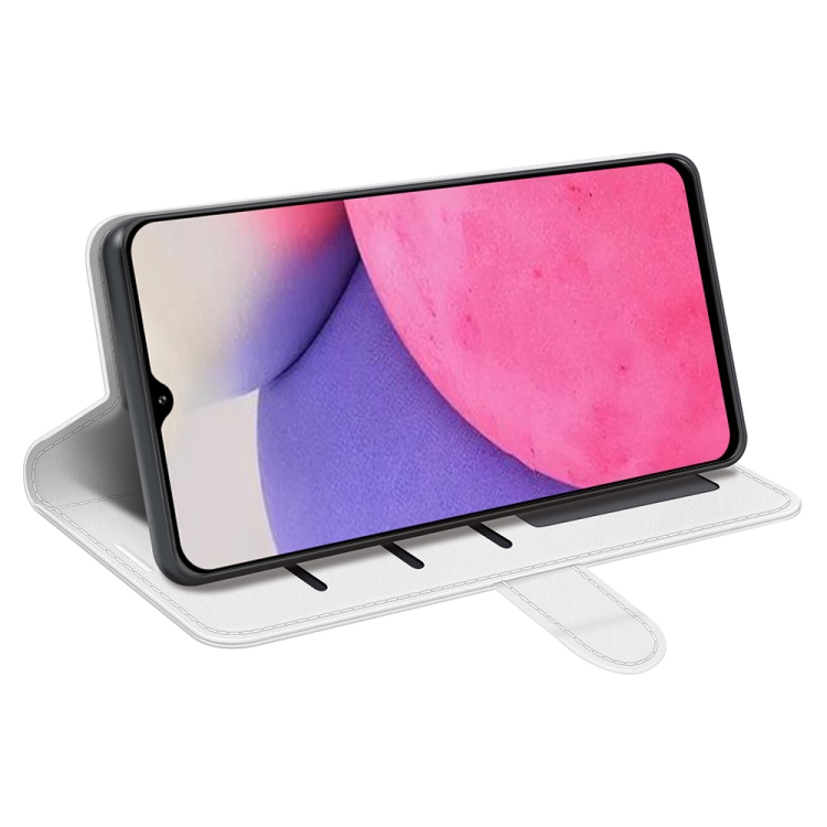  Samsung Galaxy A33 5G Fodral Läder Vit
