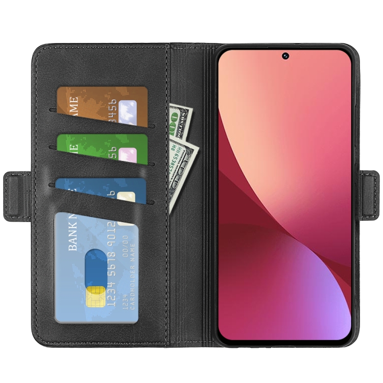  Xiaomi 12 Pro Fodral Magnetisk Stängning Svart