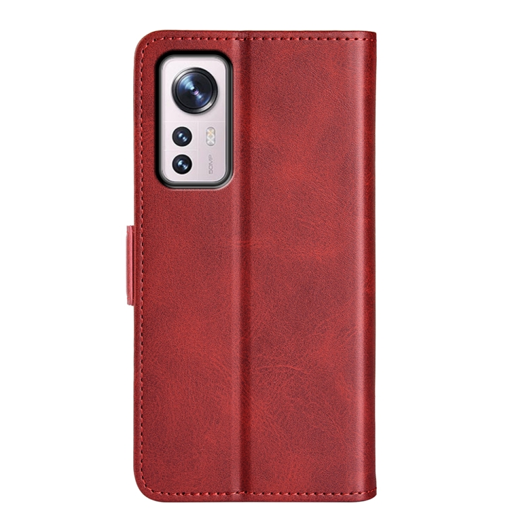  Xiaomi 12 Pro Fodral Magnetisk Stängning Röd