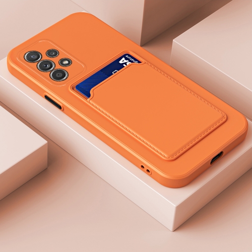  Samsung Galaxy A33 5G Skal Med Kortfack Orange