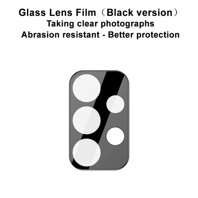 IMAK IMAK Samsung Galaxy A53 5G Linsskydd Härdat Glas Svart
