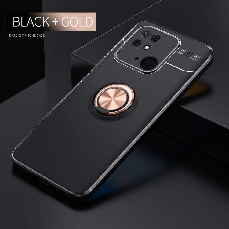  Xiaomi Redmi 10C Skal Ring Svart/Roséguld