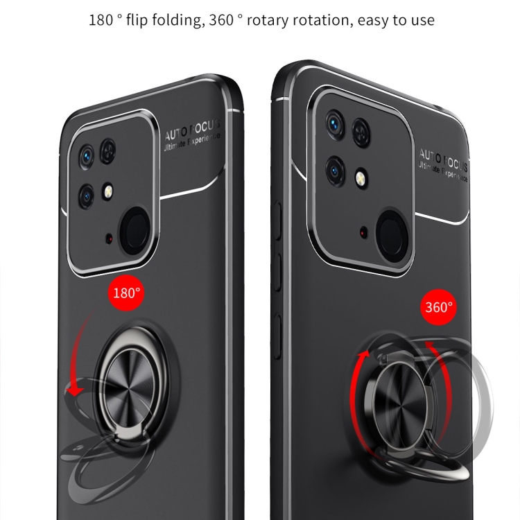  Xiaomi Redmi 10C Skal Ring Svart/Blå