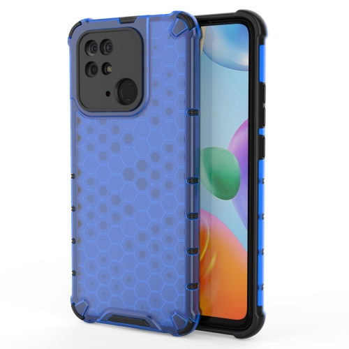  Xiaomi Redmi 10C Skal Armor Honeycomb Blå