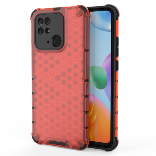  Xiaomi Redmi 10C Skal Armor Honeycomb Röd