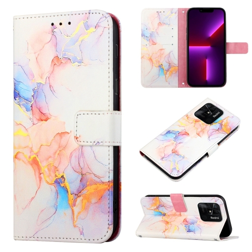  Xiaomi Redmi 10C Fodral Marmor Galaxy Vit