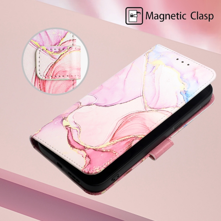  Xiaomi Redmi 10C Fodral Marmor Roséguld