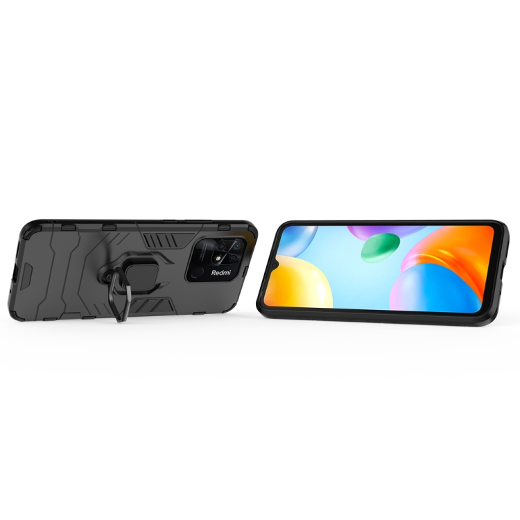  Xiaomi Redmi 10C Skal Hybrid Ring Svart
