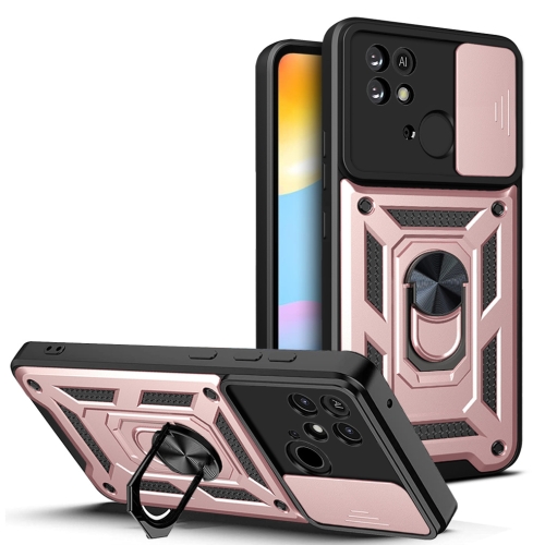  Xiaomi Redmi 10C Skal Hybrid CamShield Roséguld