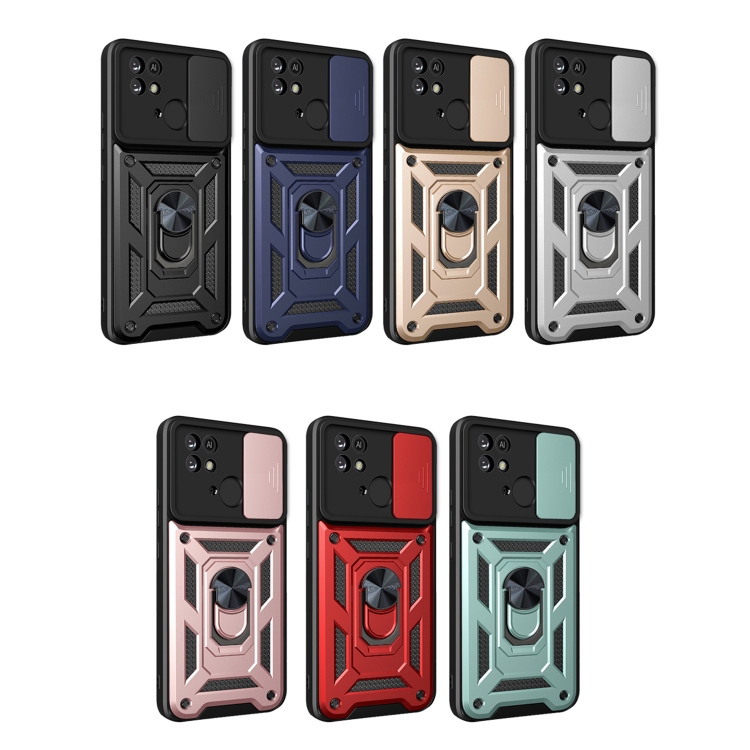  Xiaomi Redmi 10C Skal Hybrid CamShield Roséguld