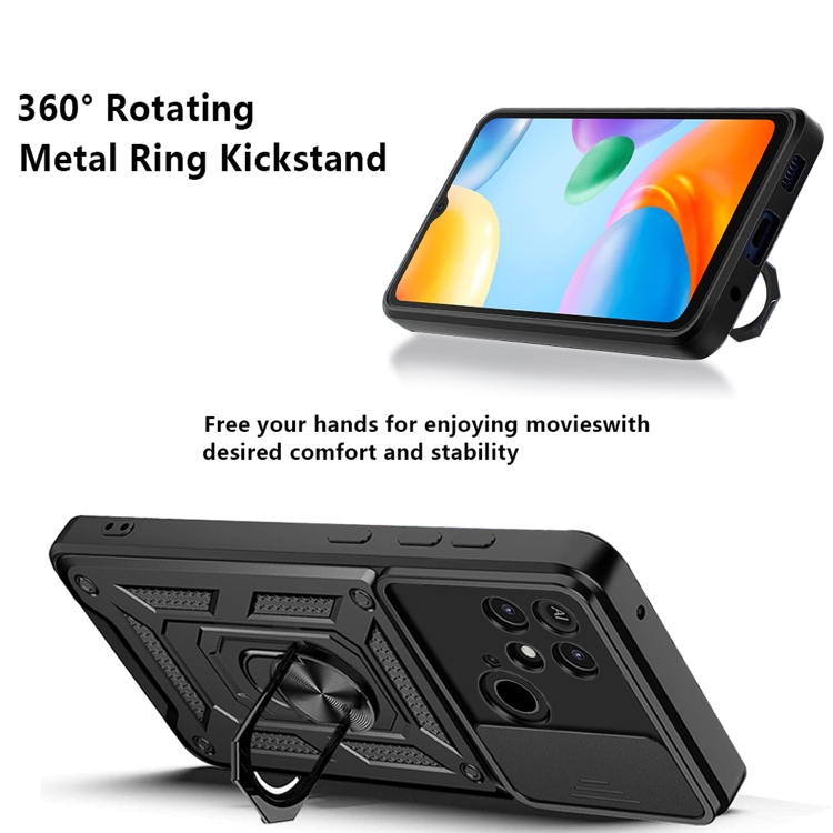  Xiaomi Redmi 10C Skal Hybrid CamShield Roséguld