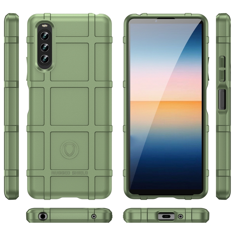  Sony Xperia 10 IV Skal Robust Grön