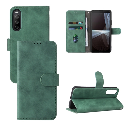  Sony Xperia 10 IV Fodral Skin Touch Grön