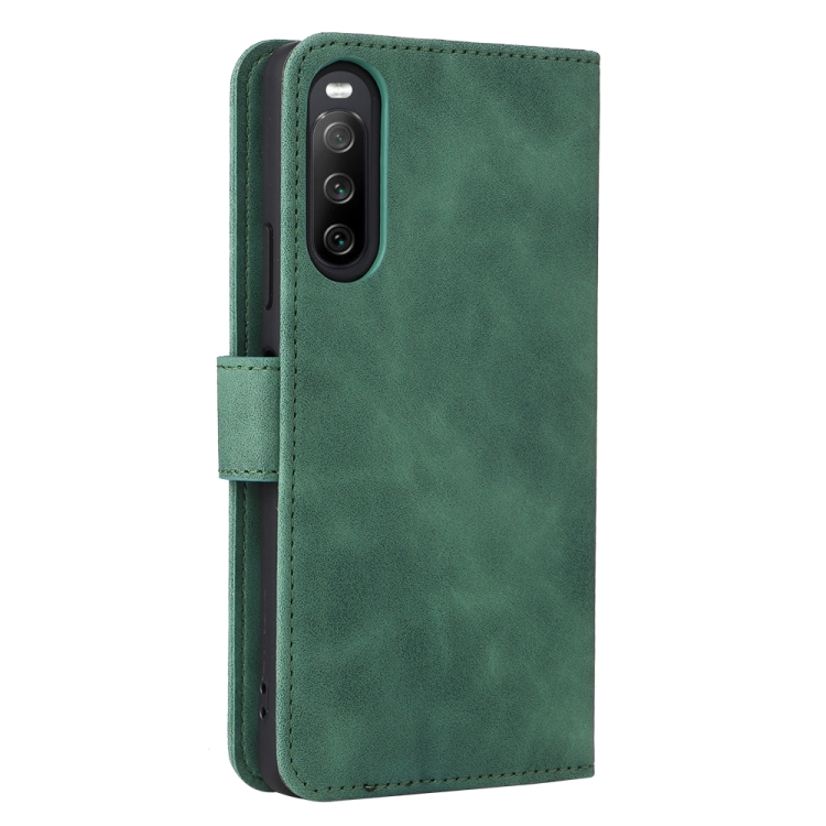 Sony Xperia 10 IV Fodral Skin Touch Grön