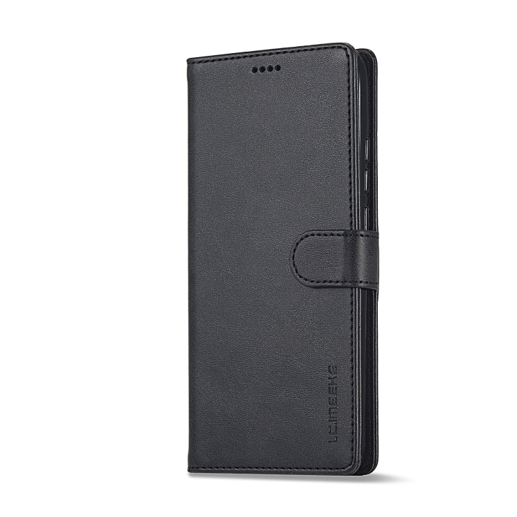 LC.IMEEKE LC.IMEEKE Xiaomi Redmi 10C Fodral Läder Svart