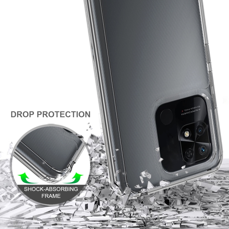  Xiaomi Redmi 10C Skal Akryl/TPU Transparent