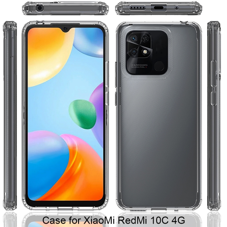  Xiaomi Redmi 10C Skal Akryl/TPU Svart