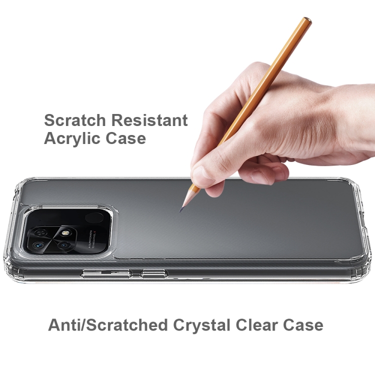  Xiaomi Redmi 10C Skal Akryl/TPU Svart