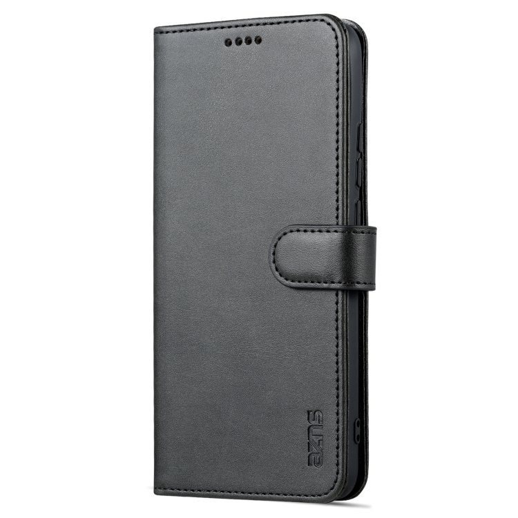 AZNS AZNS Xiaomi Redmi 10C Fodral Läder Svart
