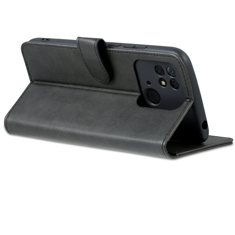 AZNS AZNS Xiaomi Redmi 10C Fodral Läder Svart