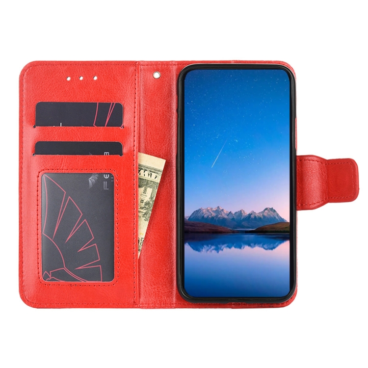  Sony Xperia 10 IV Fodral Läder Röd