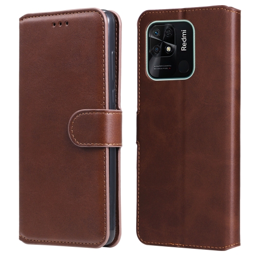  Xiaomi Redmi 10C Fodral Läder Brun