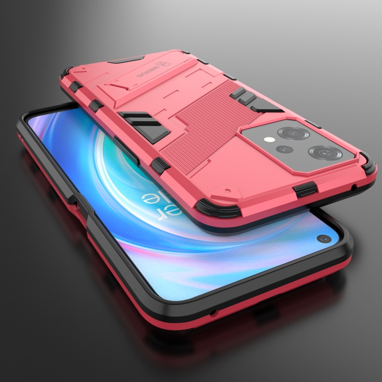  OnePlus Nord CE 2 Lite 5G Skal Hybrid Armor Kickstand Rosa