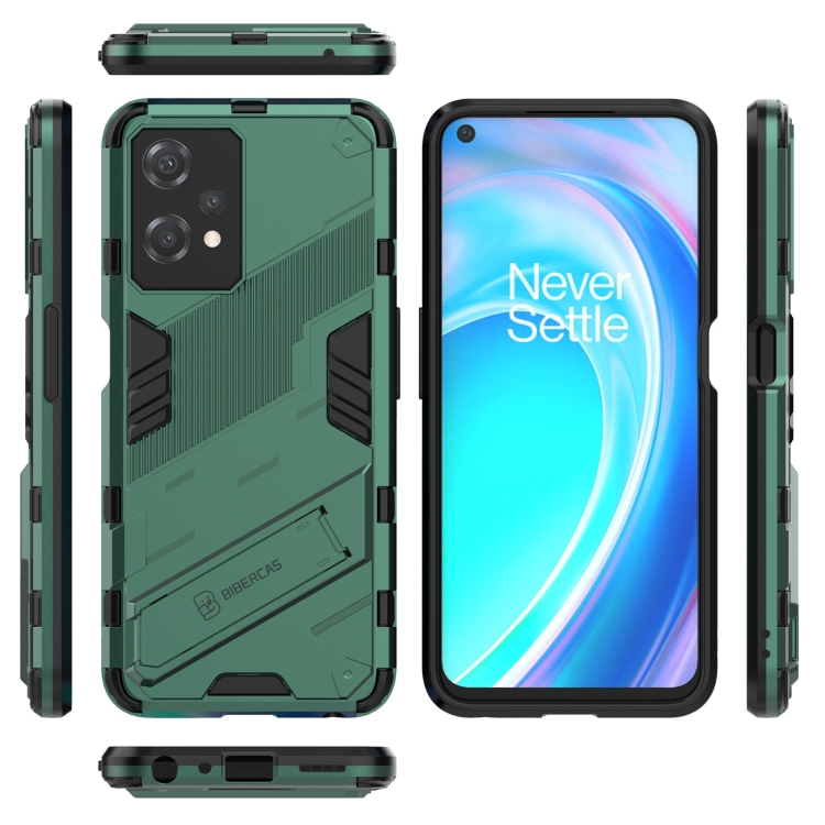  OnePlus Nord CE 2 Lite 5G Skal Hybrid Armor Kickstand Grön