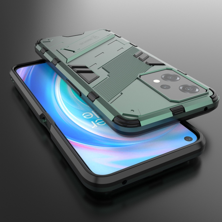  OnePlus Nord CE 2 Lite 5G Skal Hybrid Armor Kickstand Grön