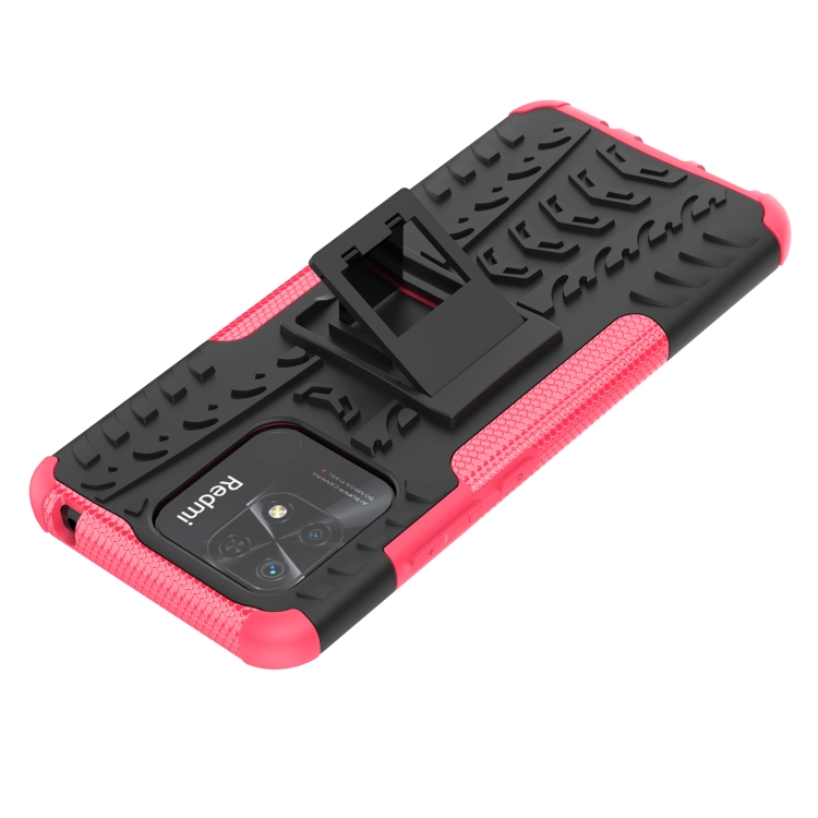  Xiaomi Redmi 10C Skal Ultimata Stöttåligt med Stöd Rosa