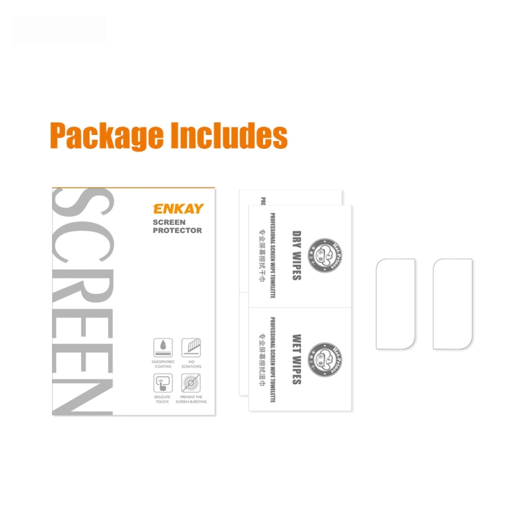 ENKAY ENKAY Samsung Galaxy S22 / S22 Plus 2-PACK Linsskydd Härdat Glas