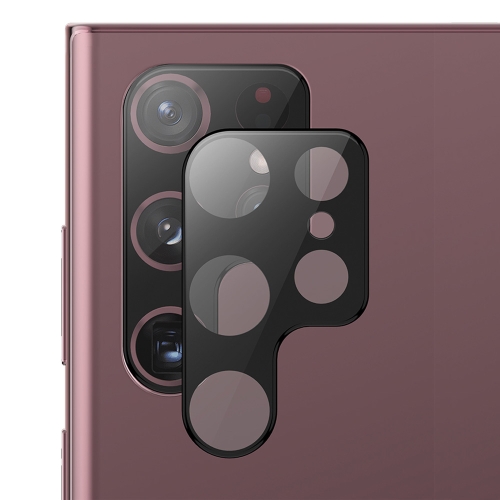 ENKAY ENKAY Samsung Galaxy S22 Ultra Linsskydd Härdat Glas Svart