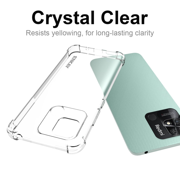 ENKAY ENKAY Xiaomi Redmi 10C Skal Shockproof Transparent