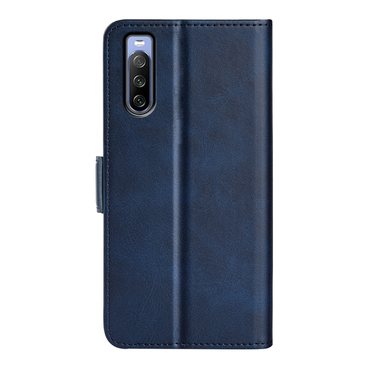  Sony Xperia 10 IV Fodral Magnetisk Stängning Blå