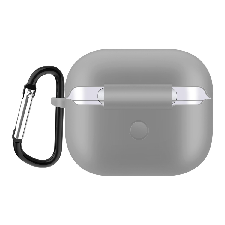  AirPods 3 Skal Silikon Karbinhake Grå