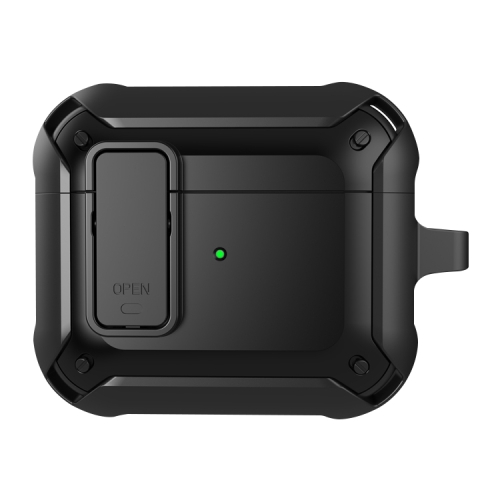  AirPods 3 Skal Shockproof Hybrid Armor Svart